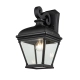 Bayview 1 kinkiet IP44 1xE27 czarny Elstead Lighting