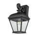 Bayview 1 kinkiet IP44 1xE27 czarny Elstead Lighting