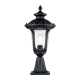 Chicago 1 lampa stojąca IP44 1xE27 czarna Elstead Lighting