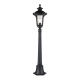 Chicago 1 lampa stojąca IP44 1xE27 czarna Elstead Lighting