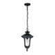 Chicago 1 lampa wisząca IP44 1xE27 czarna Elstead Lighting