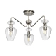 Armand 3 lampa sufitowa 3xE14 nikiel Elstead Lighting