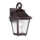 Galena 1 kinkiet IP44 1xE27 ciemnobrązowy Elstead Lighting