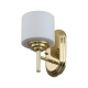 Malibu 1 kinkiet IP44 1xG9 polerowany mosiądz Elstead Lighting