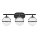 Hollis 3 kinkiet IP44 3xE14 czarny Elstead Lighting