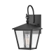 Huntersfield 1 kinkiet IP44 1xE27 czarny Elstead Lighting