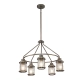 Ashland Bay lampa wisząca 5xE27 IP44 oksydowany brąz Elstead Lighting