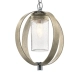 Grand Bank lampa wisząca 1xE27 IP44 antyczny szary Elstead Lighting