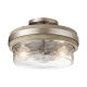 Grand Bank lampa sufitowa 2xE27 antyczny szary Elstead Lighting