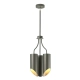 Quinto 3 lampa wisząca 3xE27 szara nikiel Elstead Lighting