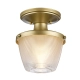 Dublin lampa sufitowa E27 IP44 mosiądz Elstead Lighting