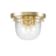 Whistling lampa sufitowa IP44 3xE27 mosiądz Elstead Lighting