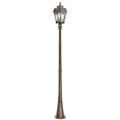 Eltead lighting poleca lampy Tournai z kolekcji Kichler. Piękne, bogate zdobienia o wykończeniu brązu, kształt klasyczny