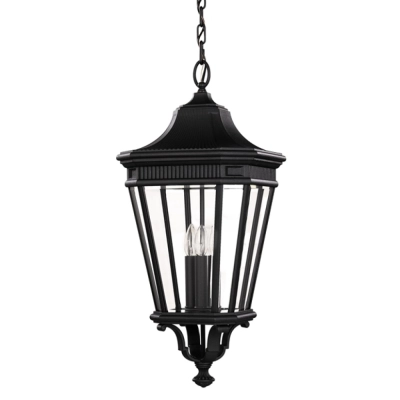 Cotswold Lane lampa wisząca L Black elstead lighting feiss