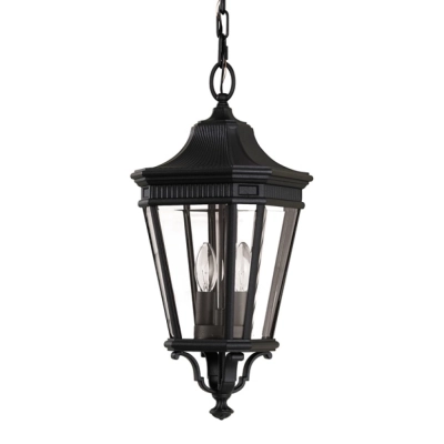 Cotswold Lane lampa wisząca M Black elstead lighting feiss