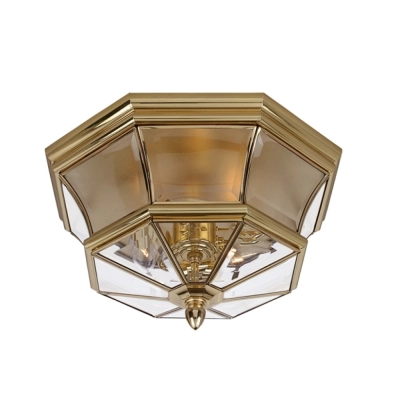 Newbury plafon Polished Brass Polished Brass quoizel elstead lighting