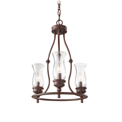 Pickering Lane 3Lt Chandelier  Elstead Lighting feiss