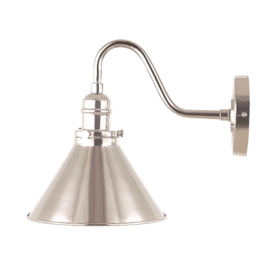 Provence 1Lt Wall Light Polished Nickel Elstead Lighting