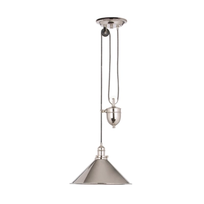 Provence Pendant Polished Nickel