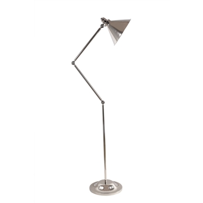 Provence 1Lt Floor Lamp Polished Nickel Elstead Lighting