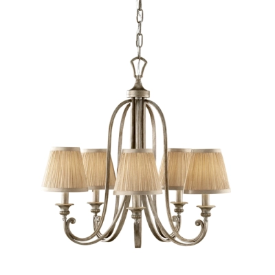 Abbey 5Lt Chandelier Elstead Lighting Feiss