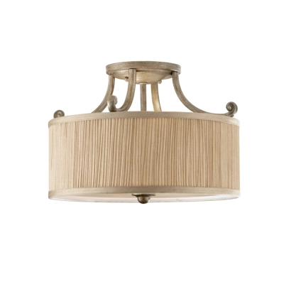 Abbey Semi-Flush Light Elstead Lighting Feiss