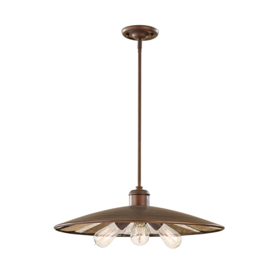 Urban Renewal 3Lt Large Pendant  elastead lighting feiss