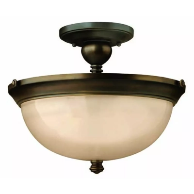 Mayflower 3Lt Semi-Flush Elstead Lighting hinkley