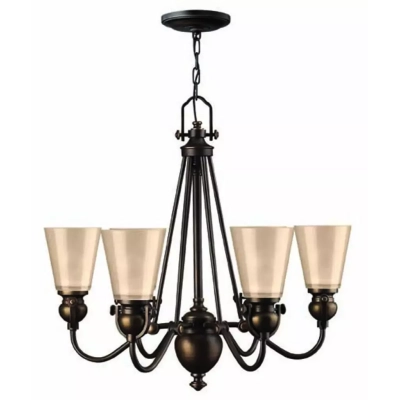 Mayflower 6Lt Chandelier Elstead Lighting hinkley