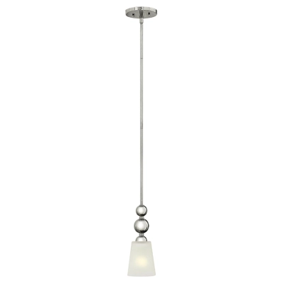 Zelda 1Lt Mini lampa wisząca Polished Nickel Hinkley elstead lighting