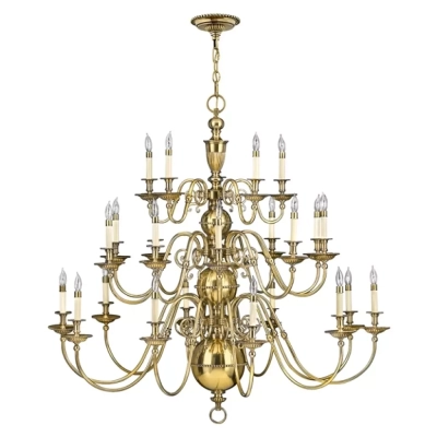 Cambridge 25lt Chandelier elstead lighting