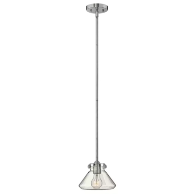 Congress Clear Glass lampa wisząca Chrome Elstead Lighting hinkley