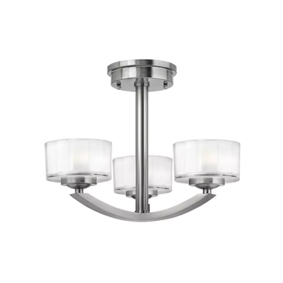 Meridian 3Lt Semi-Flush Elstead Lighting hinkley