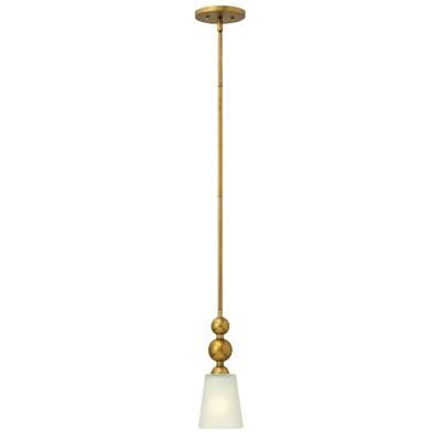 Zelda 1Lt Mini lampa wisząca Vintage Brass Hinkley elstead lighting