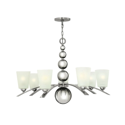 Zelda 7Lt żyrandol Polished Nickel Hinkley elstead lighting