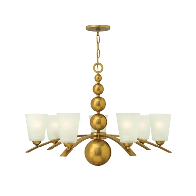 Zelda 7Lt żyrandol Vintage Brass Hinkley elstead lighting