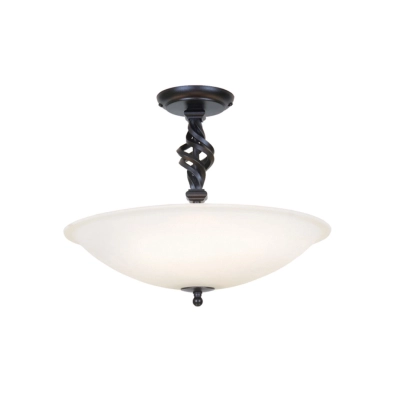 Pembroke Semi-Flush A Black