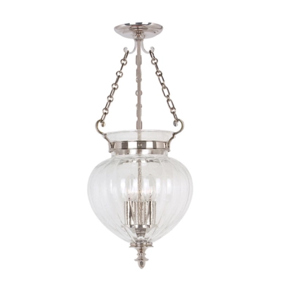 Finsbury Park Pendant Medium Polished Nickel