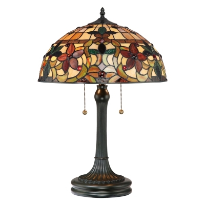 Kami lampa stołowa Elstead lighting Quoizel Tiffany collection