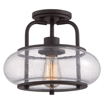 Trilogy Small Semi-Flush lampa sufitowa quoizel elstead lighting