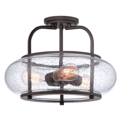 Trilogy Medium Semi-Flush lampa sufitowa quoizel elstead lighting