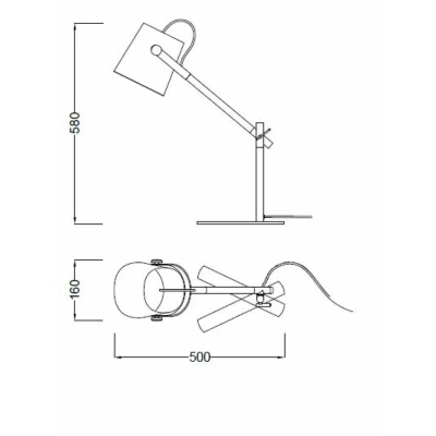 Nordica lampa stołowa 4922 Mantra