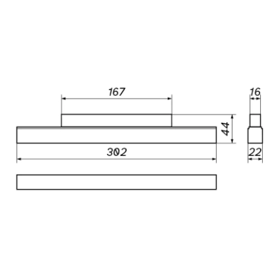 Oxyled oprawa MultiLINE Magnetic 48V Stripe S 30cm 12W 600lm 3000K czarna