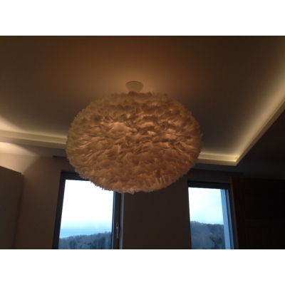 Lampa z piór Eos XL UMAGE